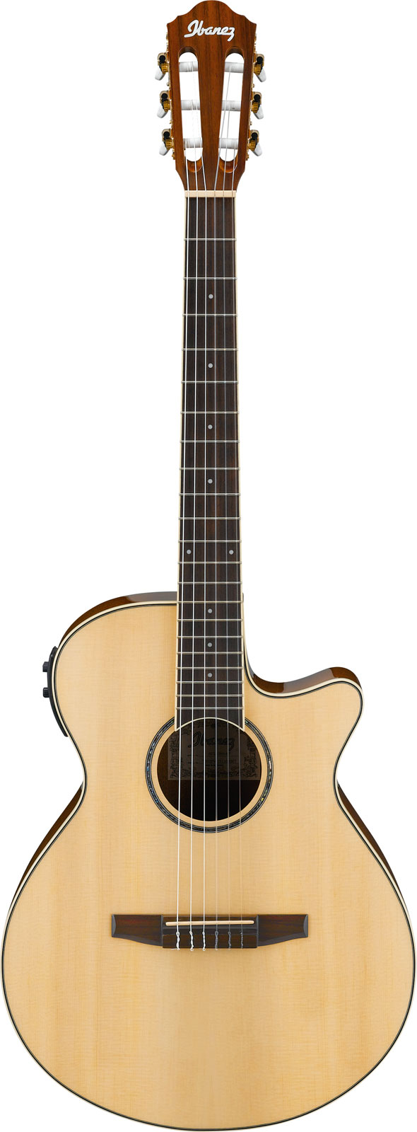 Ibanez Aeg10nii-nt - Cordes Nylon - Naturelle