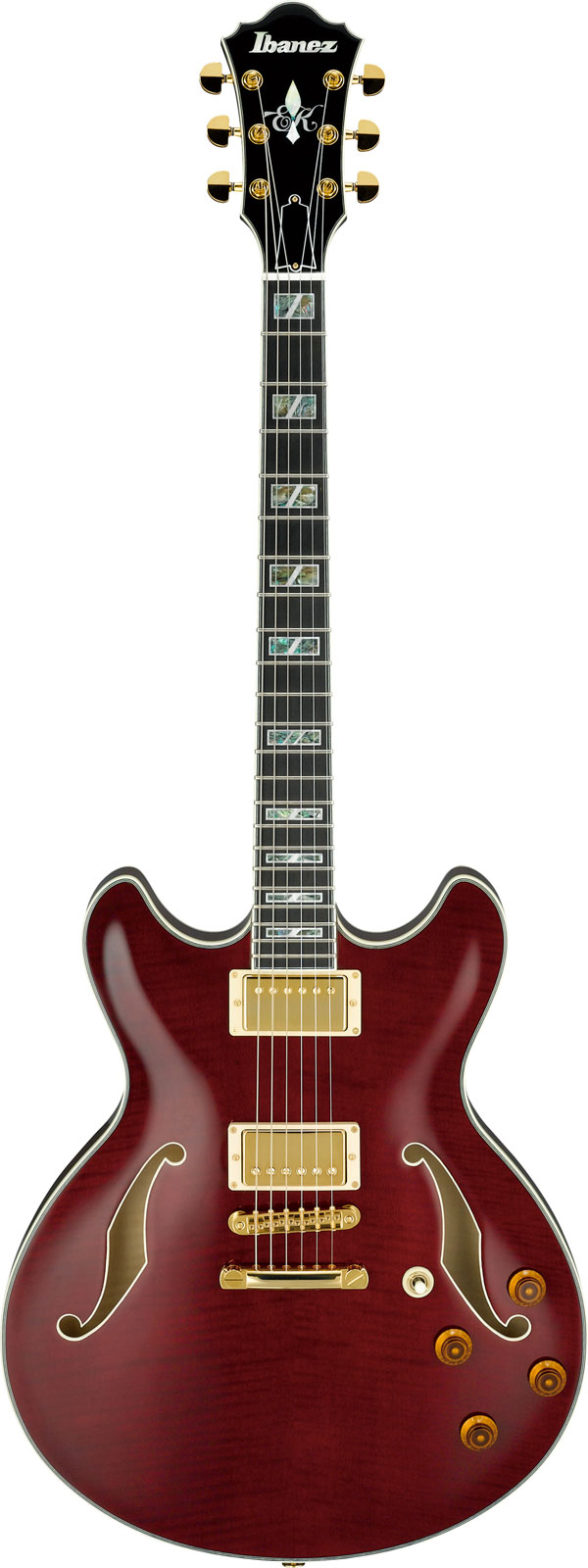 Ibanez Ekm100 Wrd Wine Red Eric Krasno