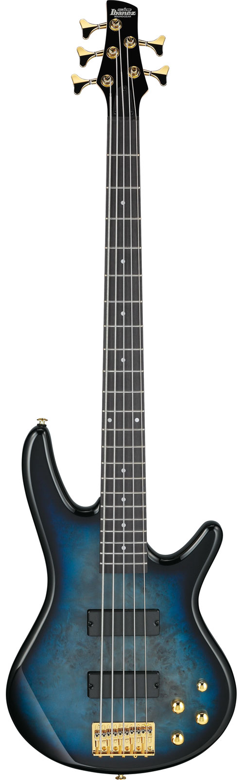 IBANEZ USA Model GSR205PCTMU Transparent Marine Burst