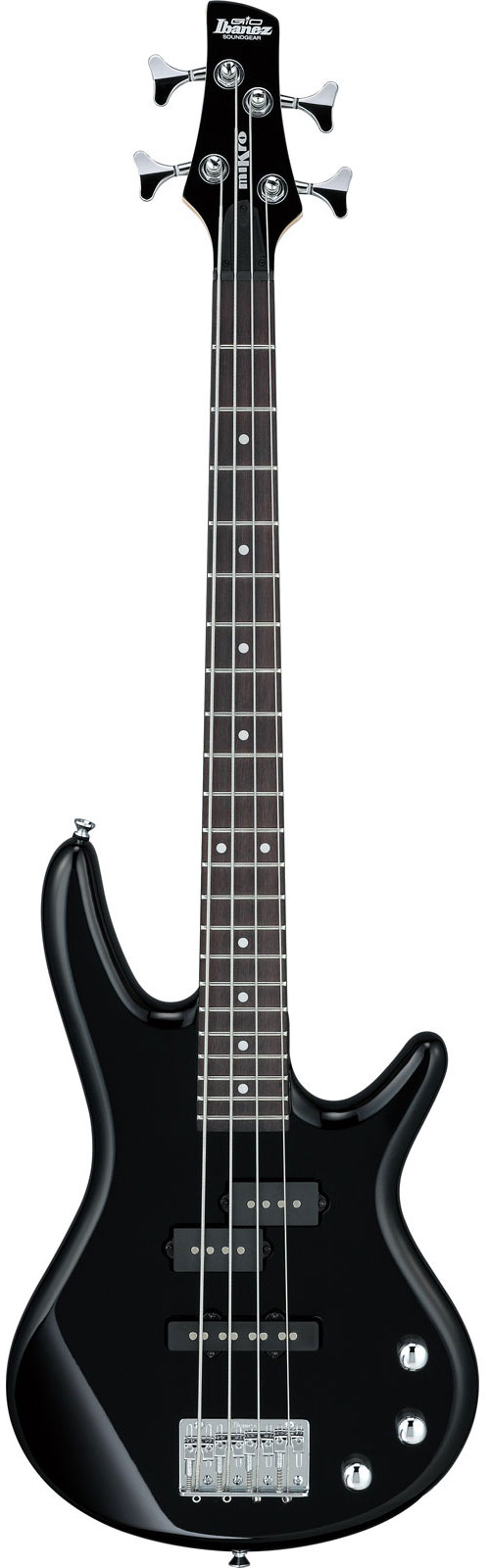 IBANEZ Gsrm20-Bk Black Mikro Gio