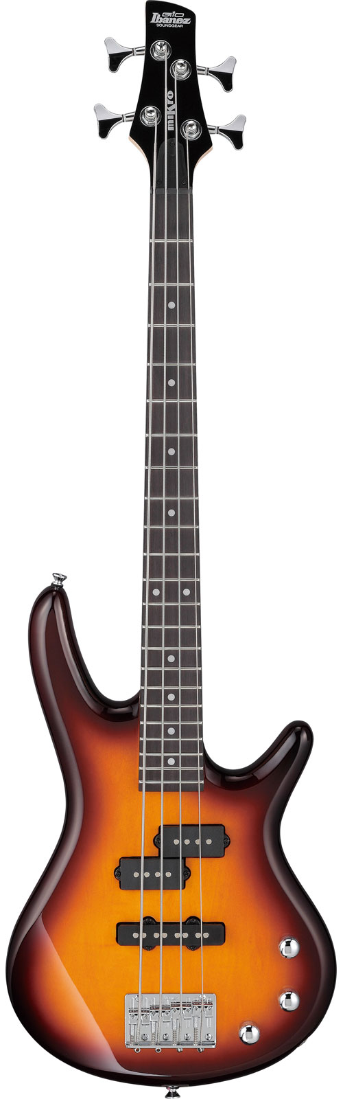 IBANEZ Gsrm20-Bs Brown Sunburst Mikro Gio