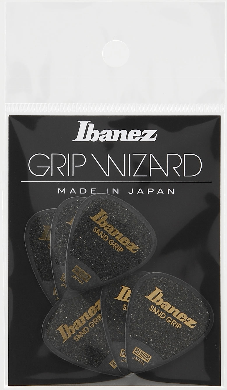 Ibanez Pick Grip Wizard Ppa14msg-bk Black X6