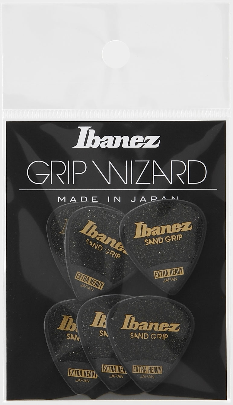 Ibanez Pick Grip Wizard Ppa16xsg-bk Black X6