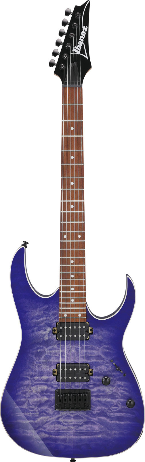 IBANEZ RG421QM-CBB Cerulean Blue Burst