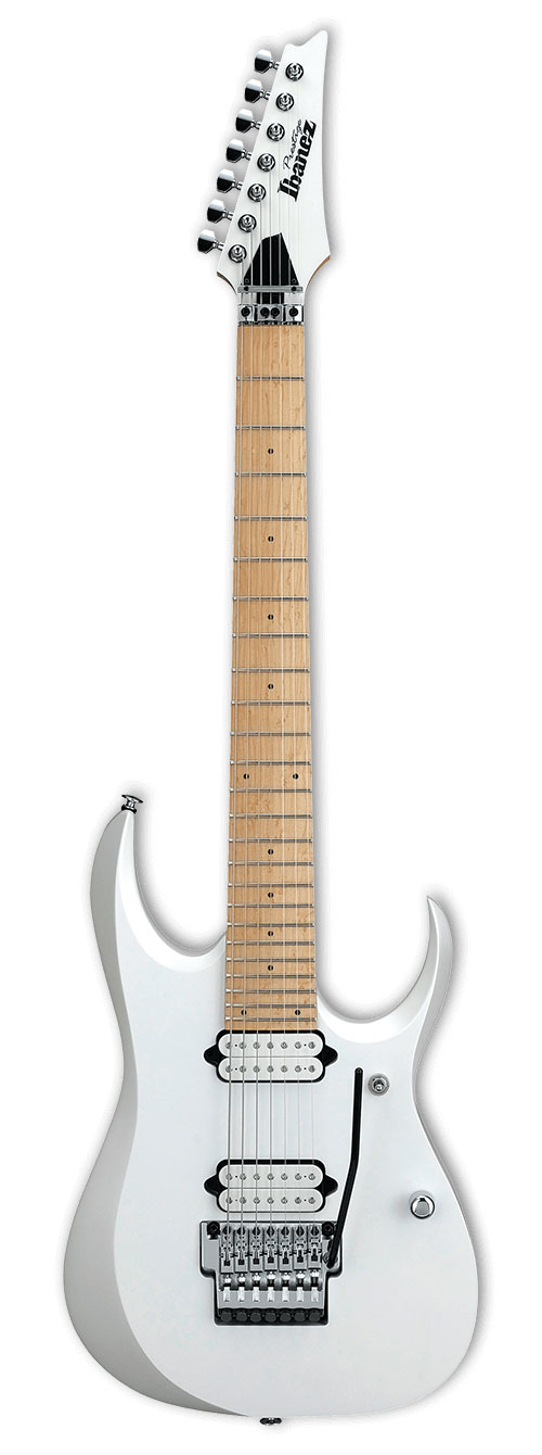 Ibanez Rgd3127-pwf 7 Cordes Pearl White Flat