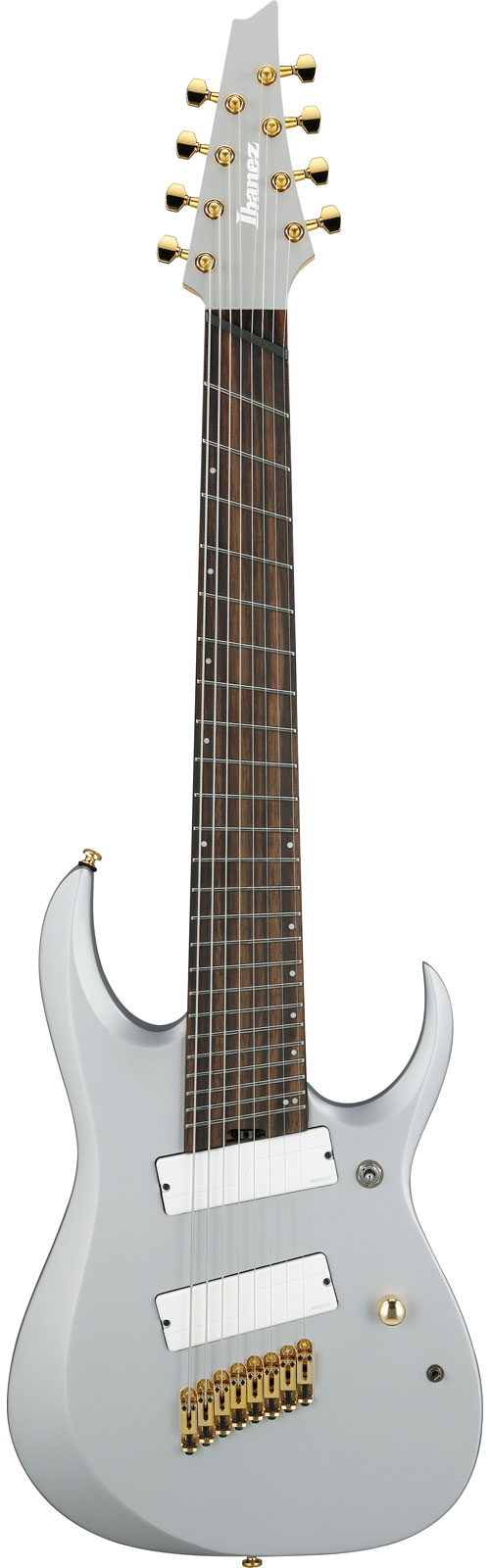 IBANEZ Rgdms8-Csm Classic Silver Matte Axe Design Lab