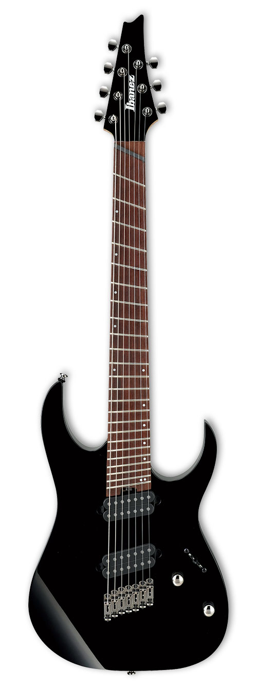 Ibanez Rgms7-bk 7 Cordes Black