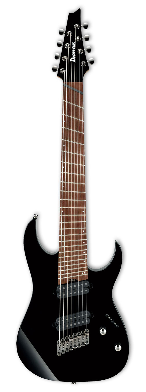 Ibanez Rgms8-bk 8 Cordes Black