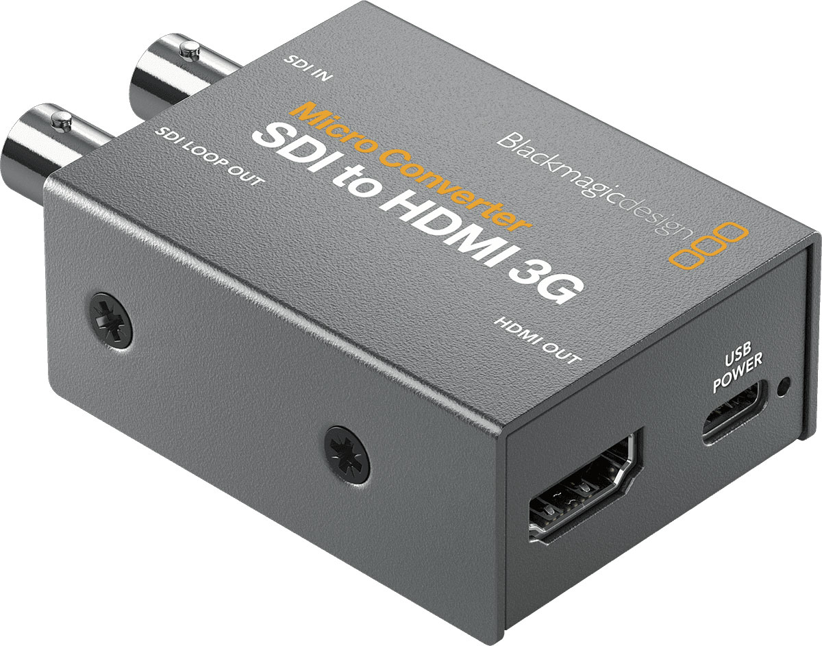 BLACKMAGIC DESIGN MICRO CONVERTER SDI VERS HDMI 3G