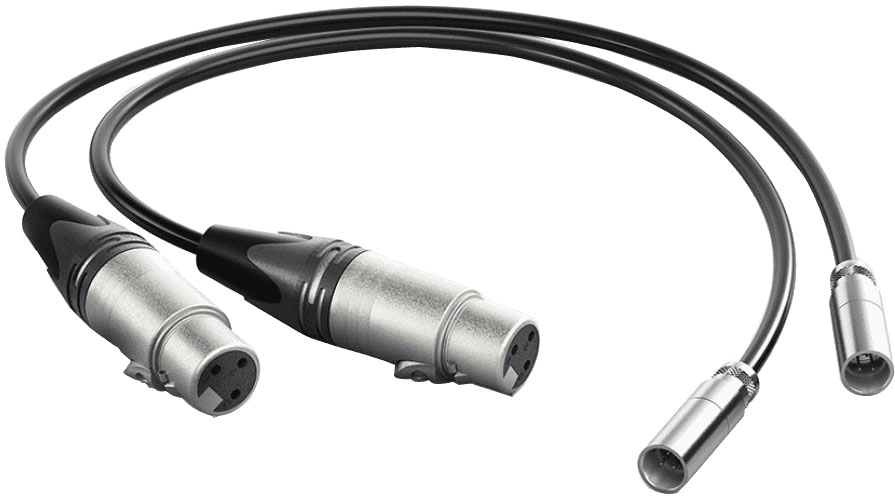 BLACKMAGIC DESIGN Video Assist Mini XLR Cables