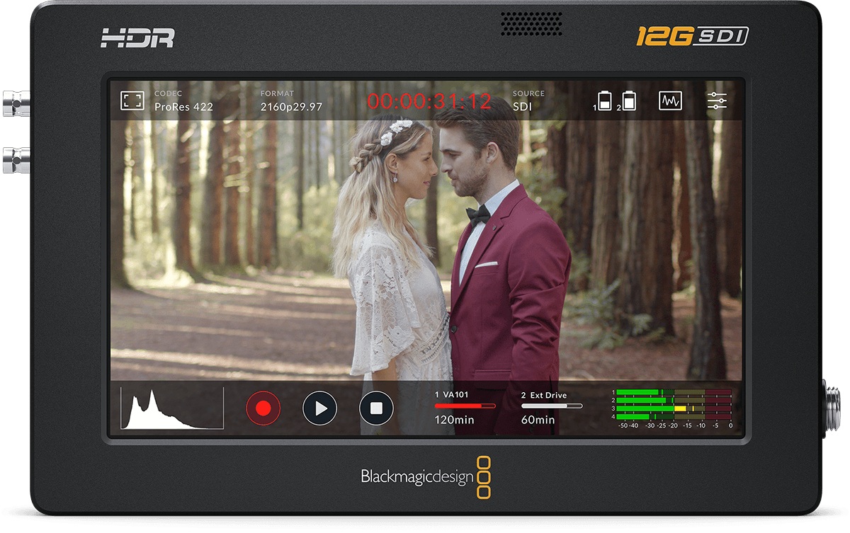 BLACKMAGIC DESIGN Video Assist 5 12G HDR