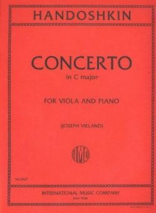 IMC Handoshkin I. - Concerto - Alto & Piano