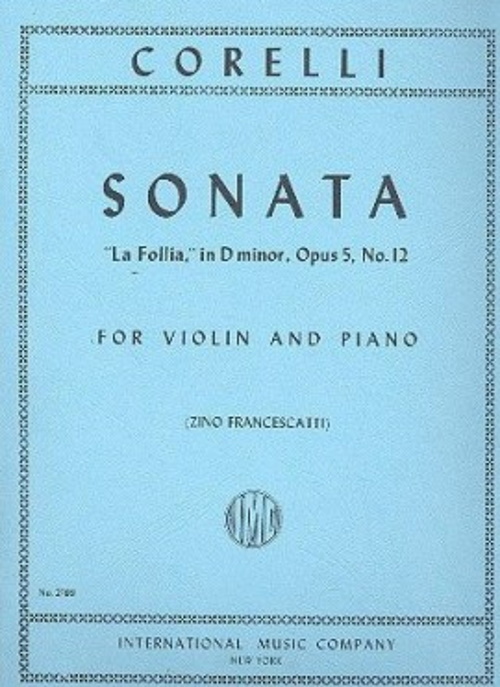 IMC Corelli A. - Sonata Op.5 N°12 