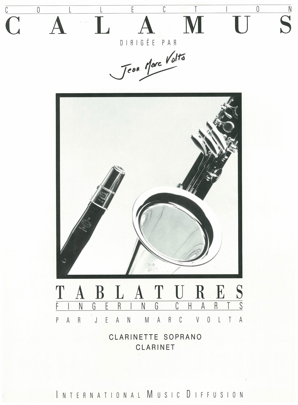 IMD ARPEGES VOLTA - TABLATURE CLARINETTE - CLARINETTE