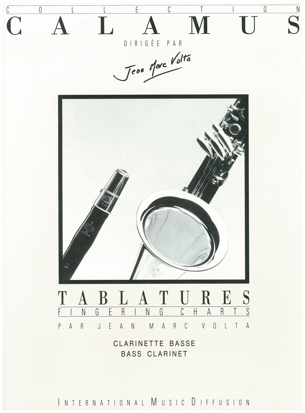 IMD ARPEGES VOLTA - TABLATURE CLAR BASSE - CLARINETTE BASSE
