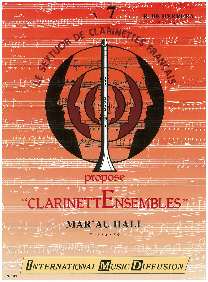 IMD ARPEGES DE HERRERA - MAR AU HALL - TRIO CLARINETTES OU SAXOPHONES