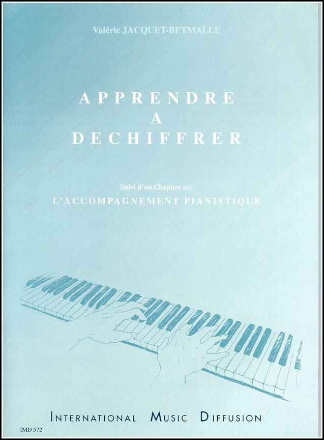 IMD ARPEGES Jacquet Betmalle - Apprendre À Déchiffrer - Méthode