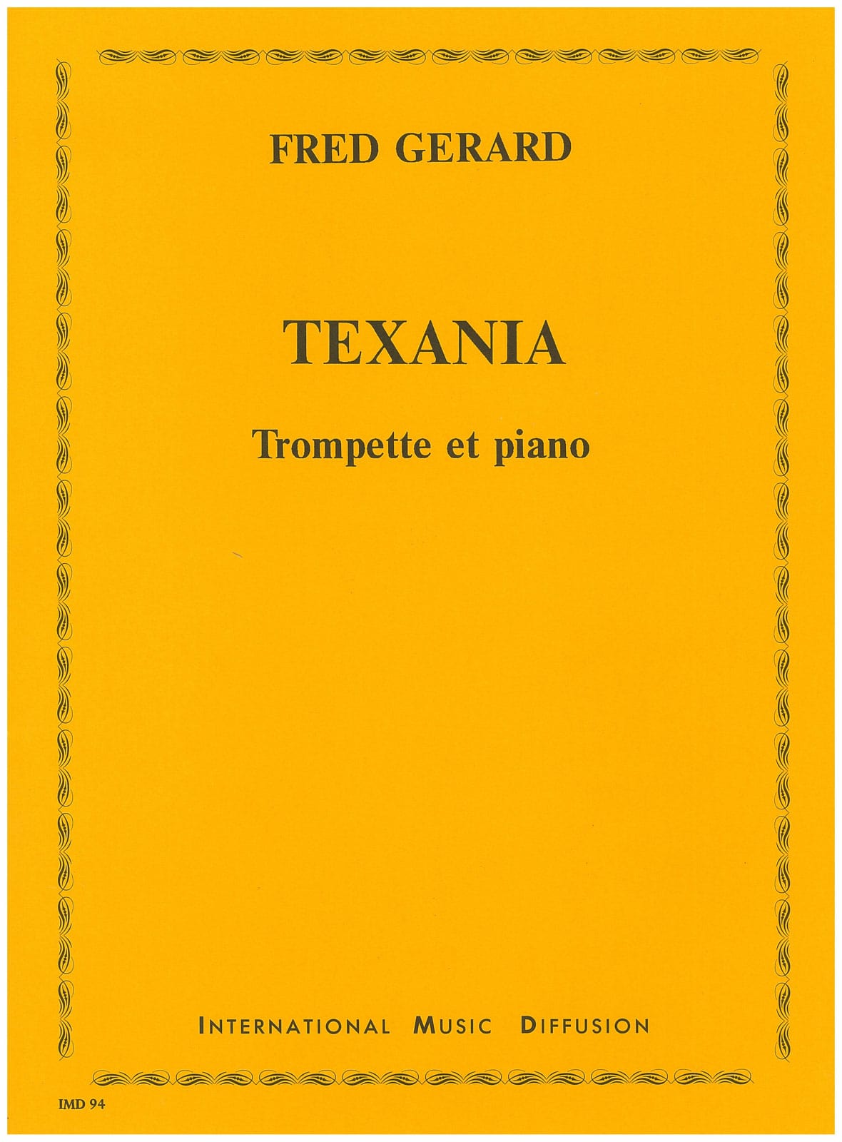 IMD ARPEGES GERARD - TEXANIA - TROMPETTE & PIANO