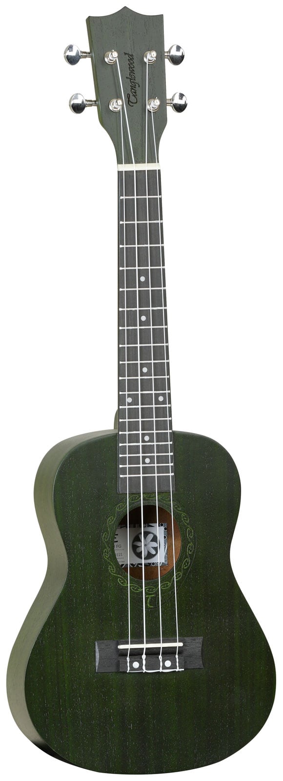TANGLEWOOD TIARE CLASSICAL TWT 3 FG CONCERT FOREST GREEN SATIN