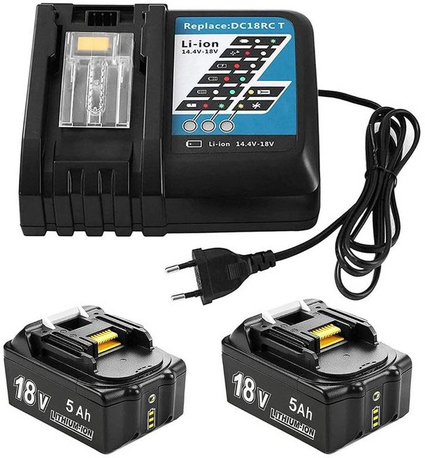 ACUS Kit Chargeur + 2 Batteries 18V