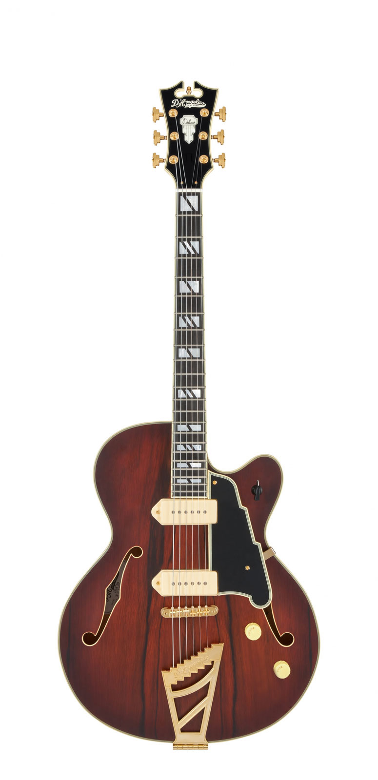D'ANGELICO Deluxe 59 Satin Brown Burst