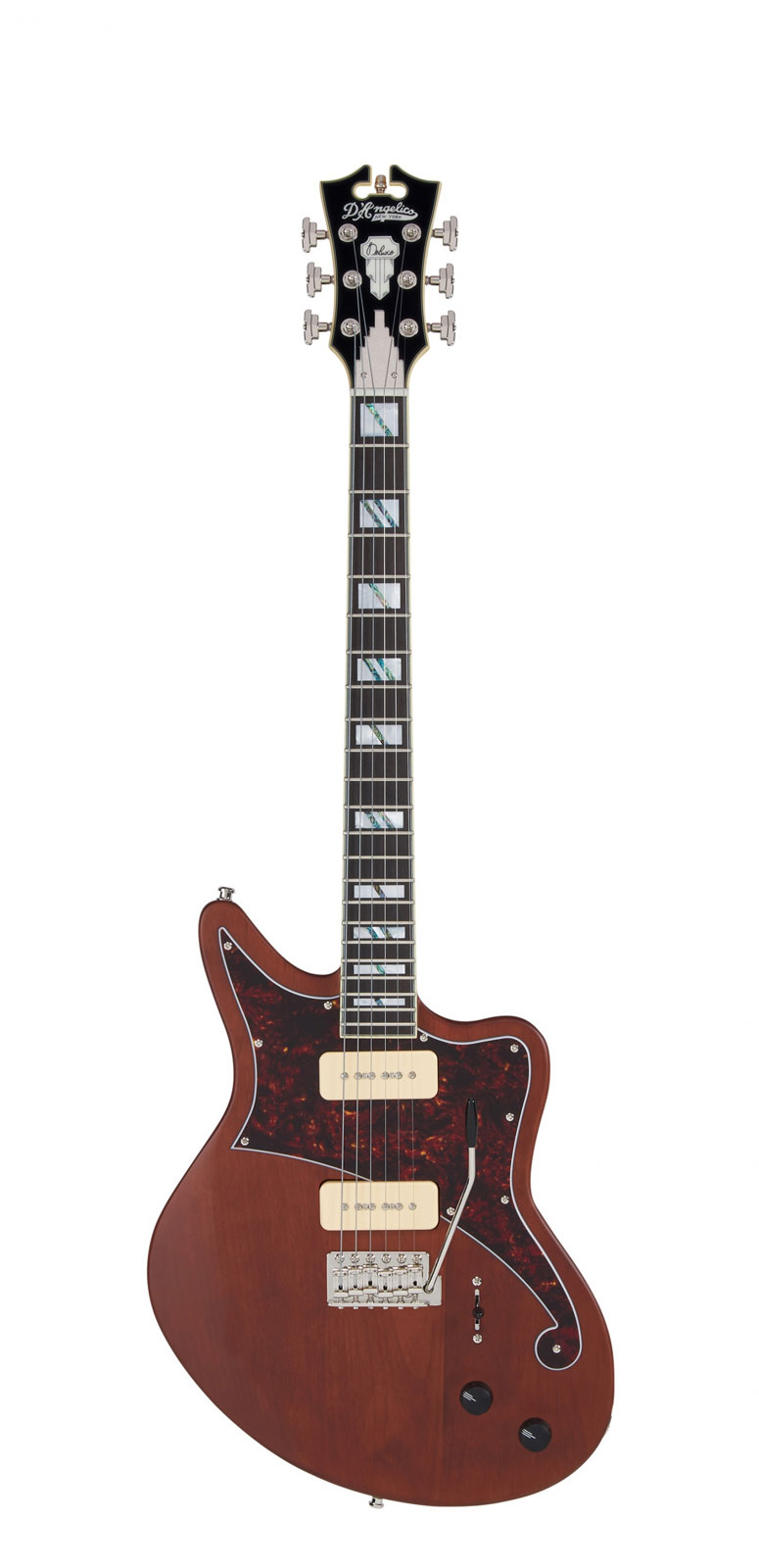 D'ANGELICO Deluxe Bedford Matte Walnut