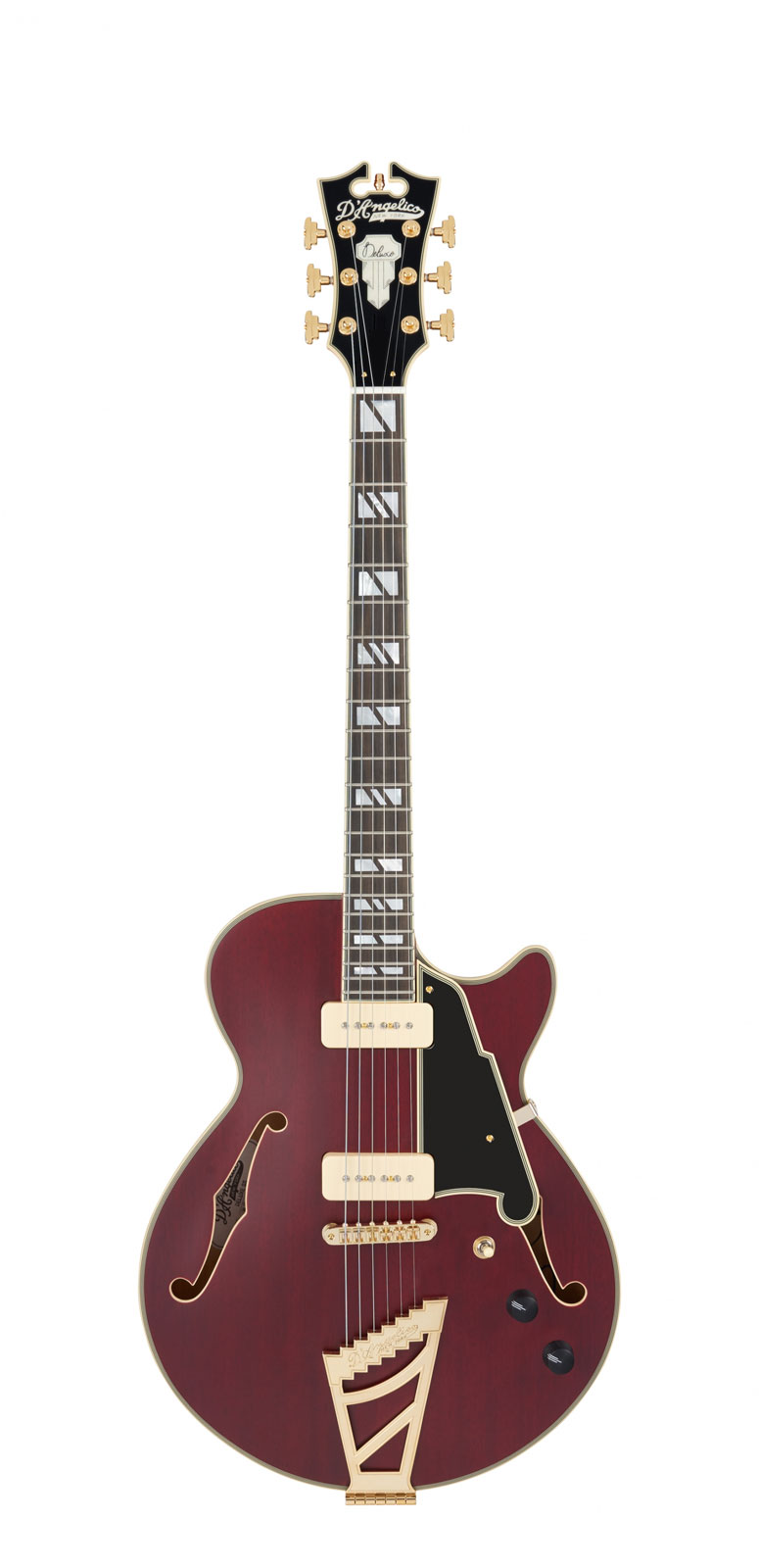 D'ANGELICO Deluxe Ss Satin Trans Wine