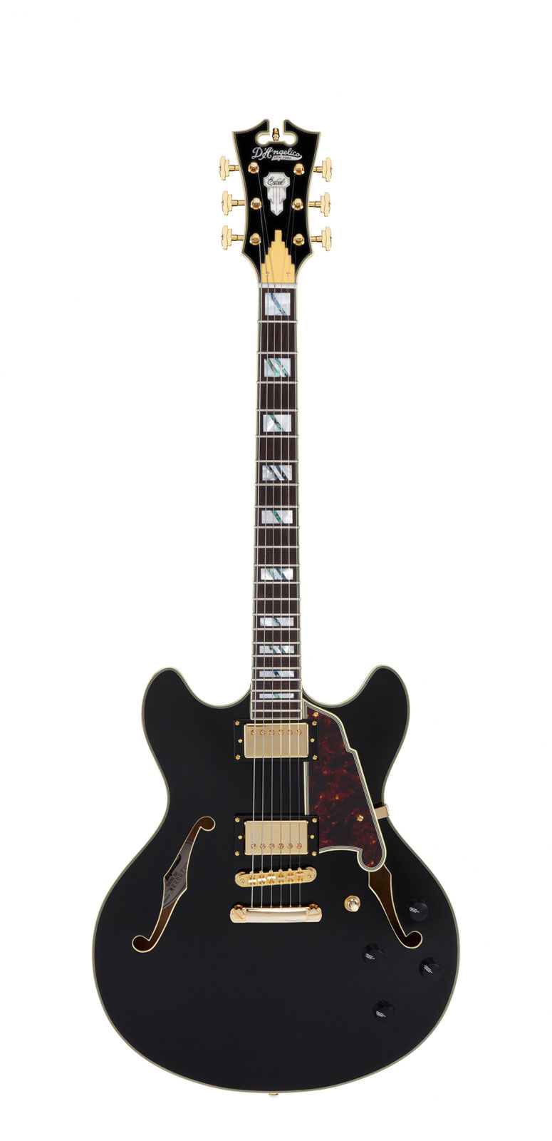 D'ANGELICO Excel Dc Solid Black