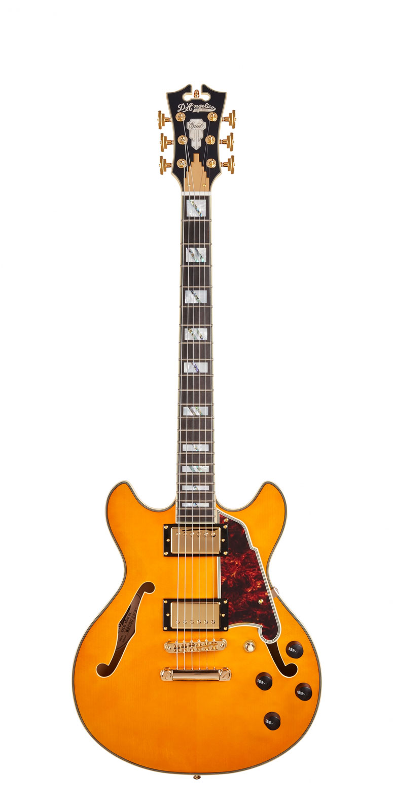 D'Angelico Excel Mini DC Vintage Natural