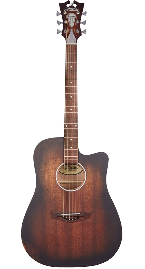 D'ANGELICO Premier Bowery Ls Aged Mahogany