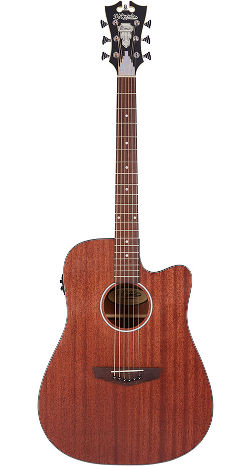 D'ANGELICO Premier Bowery Ls Mahogany Satin