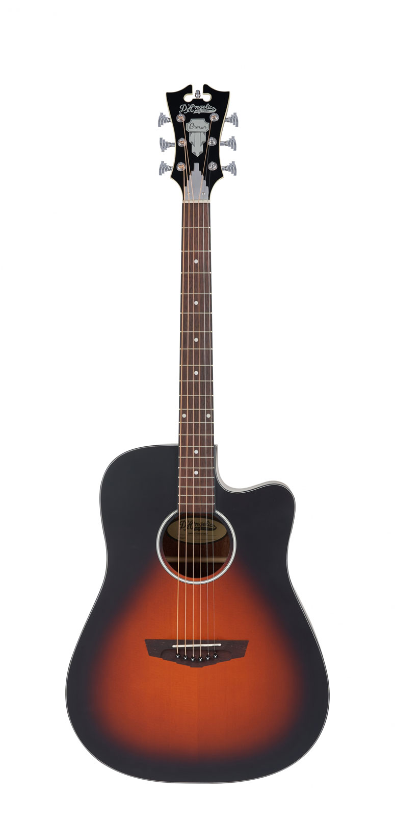 D'ANGELICO Premier Bowery Ls Satin Vintage Sunburst