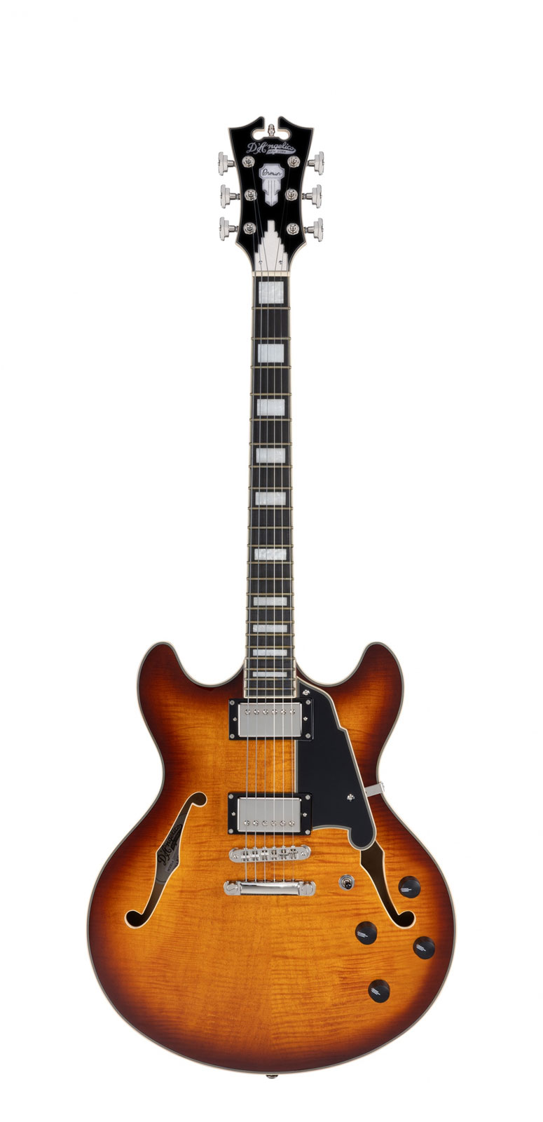 D'ANGELICO Premier Dc Dark Iced Tea Burst