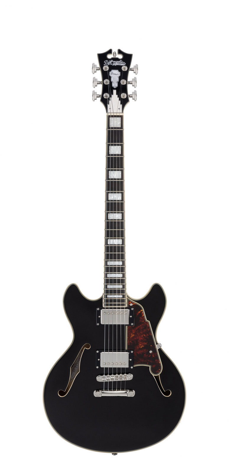 D'ANGELICO Premier Mini Dc Black Flake