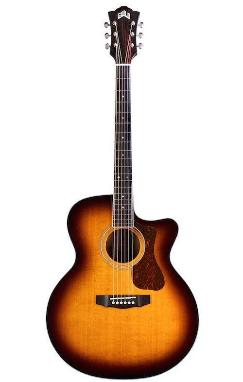 GUILD WESTERLY F250CE DELUXE MAPLE BURST - RECONDITIONNE