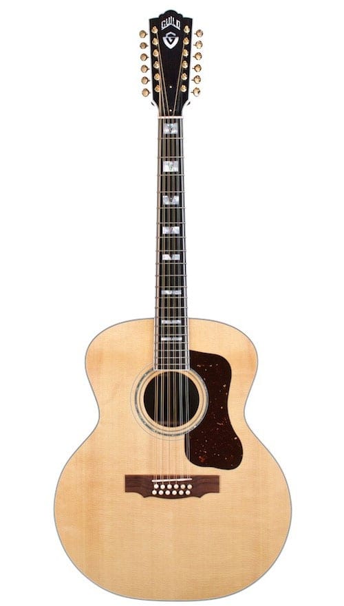 GUILD USA F512 NATURAL AVEC ÉTUI