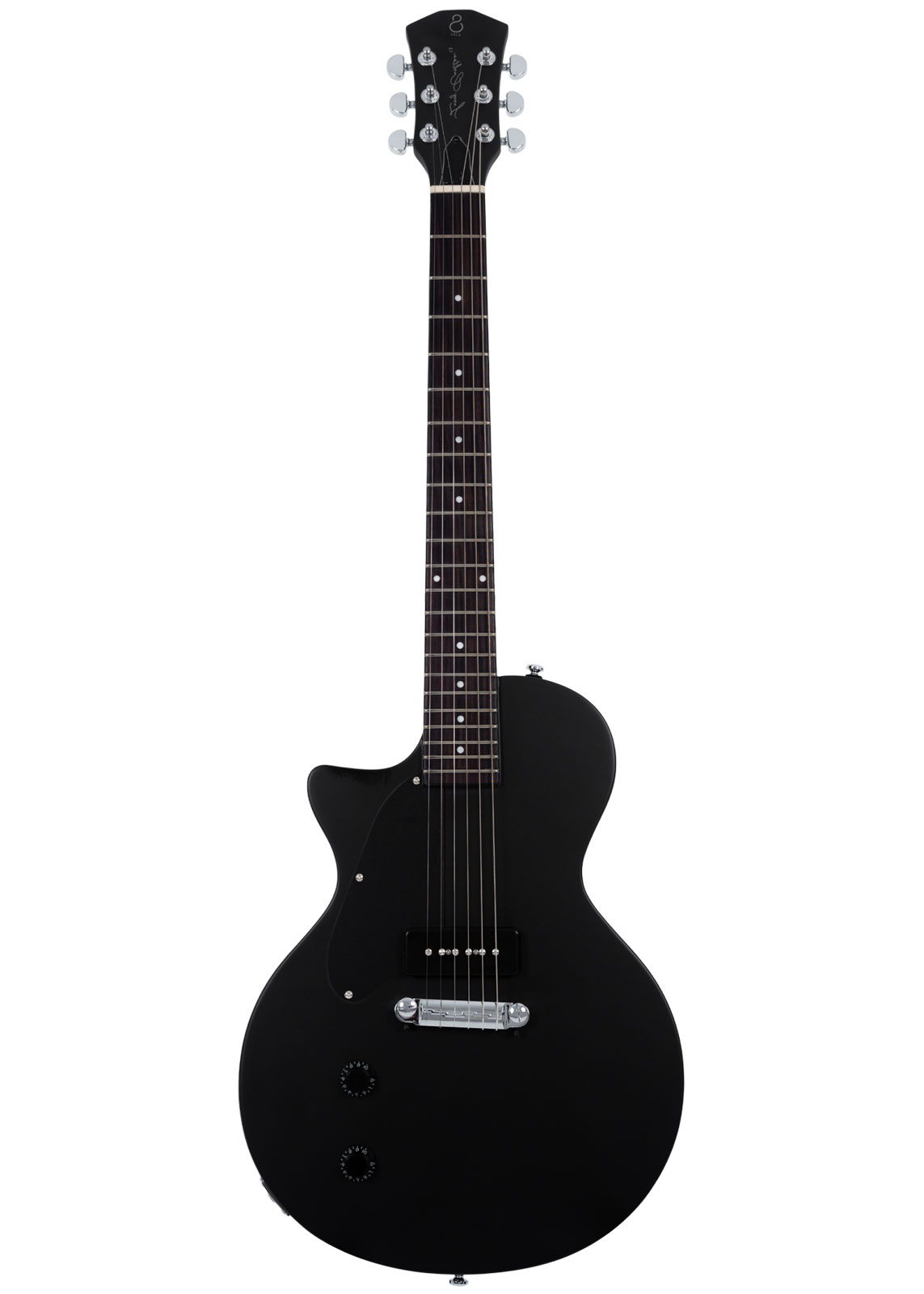 SIRE LARRY CARLTON L3 P90 Lh Bks Sc Archtop Rn Black Satin