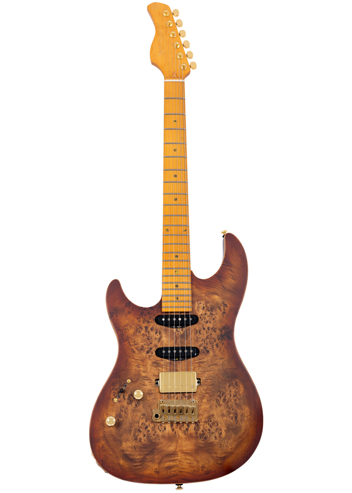 SIRE LARRY CARLTON S10 Hss Lh Nb Dc Mn Natural Burst