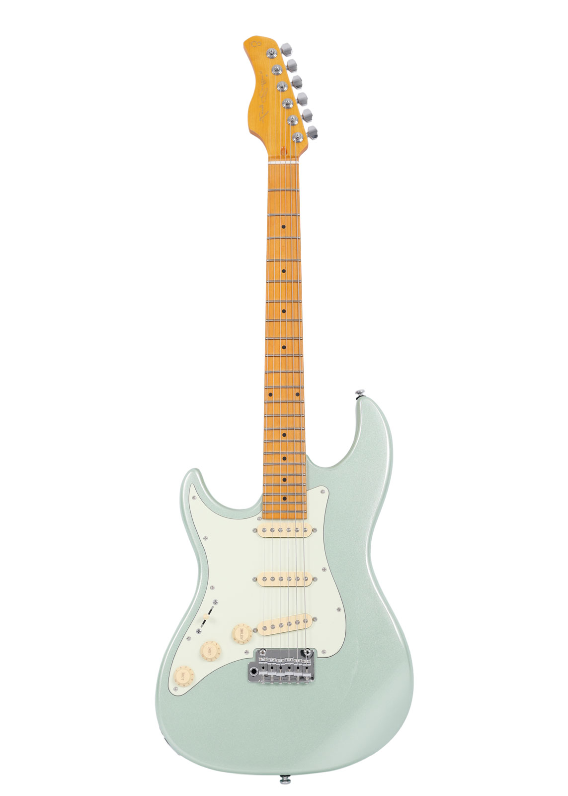 SIRE LARRY CARLTON S5 Lh Sgm Dc Mn Surf Green Metalic