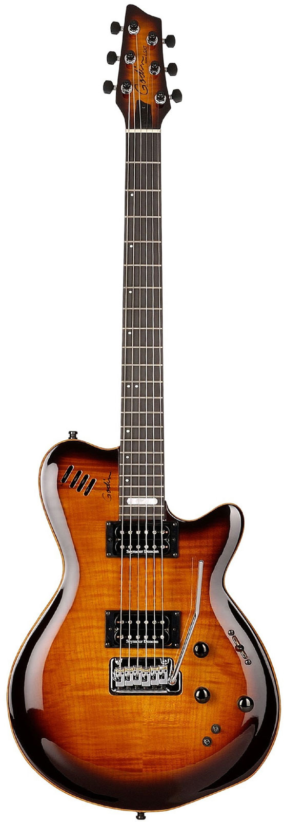 Godin LGXT SA Cognac Burst Aa + Housse