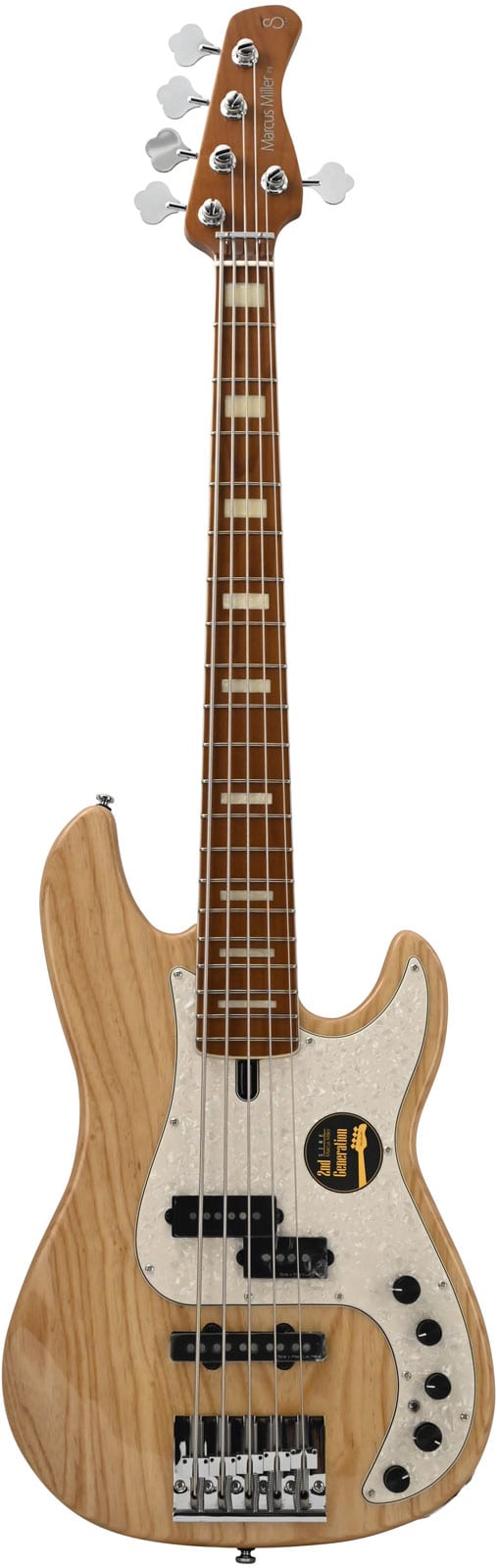 SIRE MARCUS MILLER P8 SWAMP ASH-5 NT MN + HOUSSE