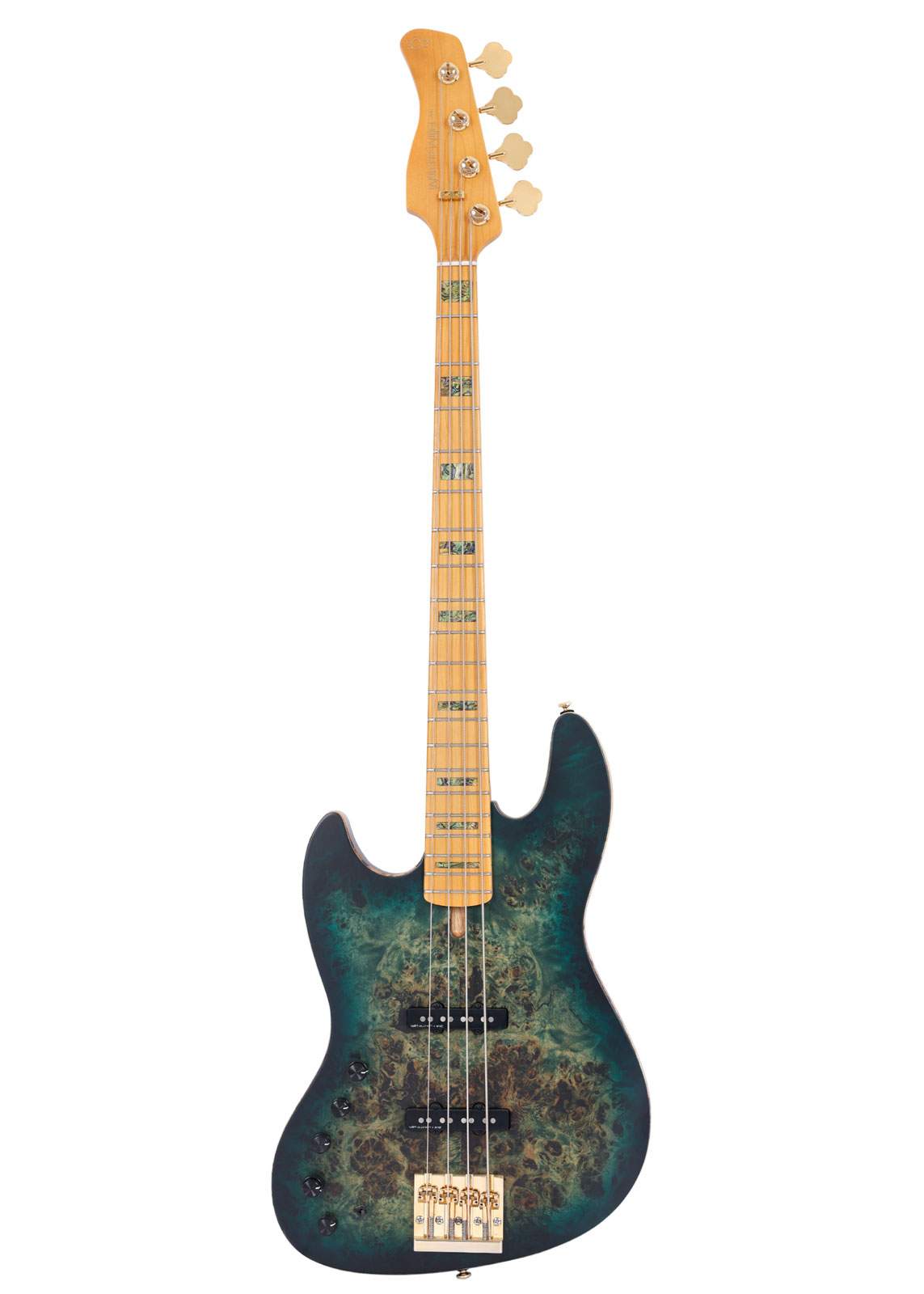 SIRE MARCUS MILLER Er V10-4 Lh Tgr.S Trans Green Satin