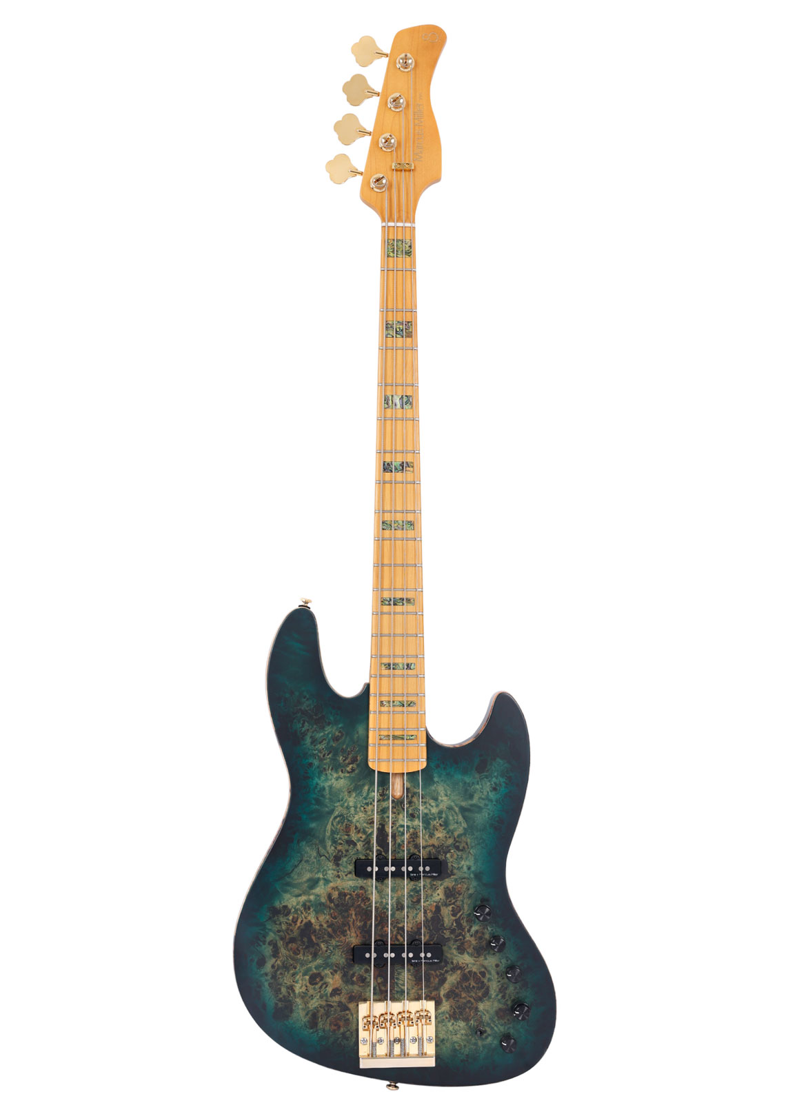 SIRE MARCUS MILLER Er V10-4 Tgr.S Trans Green Satin