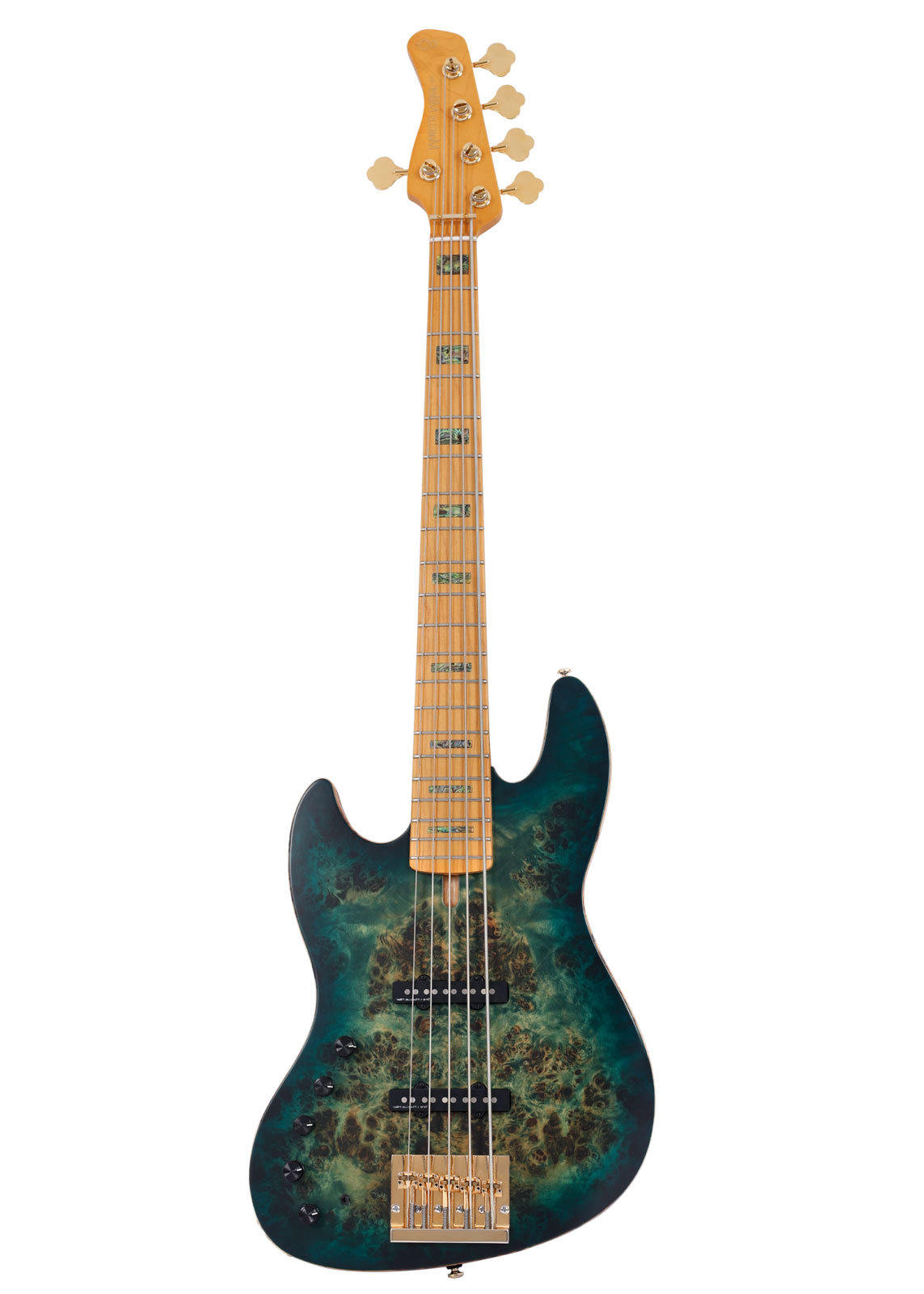 SIRE MARCUS MILLER Er V10-5 Lh Tgr.S Trans Green Satin
