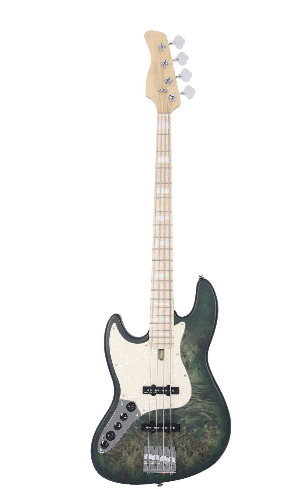 SIRE MARCUS MILLER Er V7 Swamp Ash Reissue-4 Lh Tgr.S Trans Green Satin