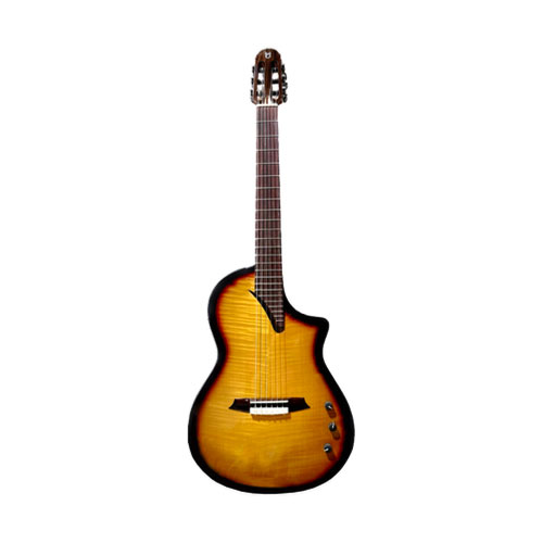 MARTINEZ GUITARS Hispania Sunburst + Housse