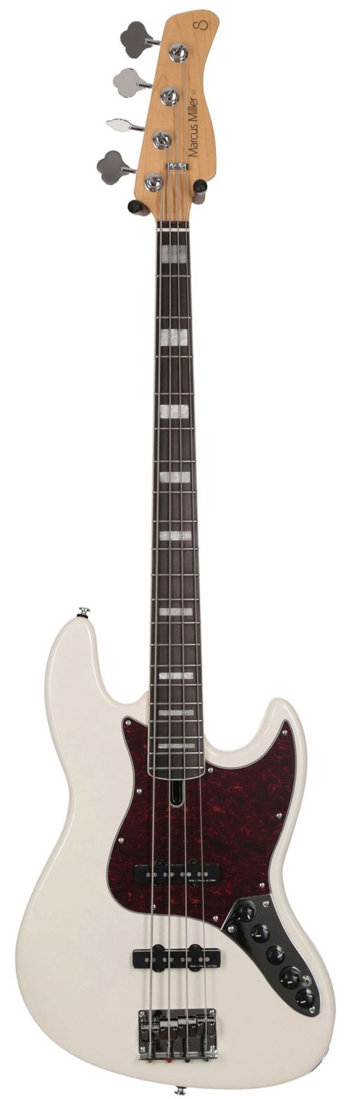 SIRE MARCUS MILLER V7 Alder-4 Fl Awh Rn Fretless Antique White