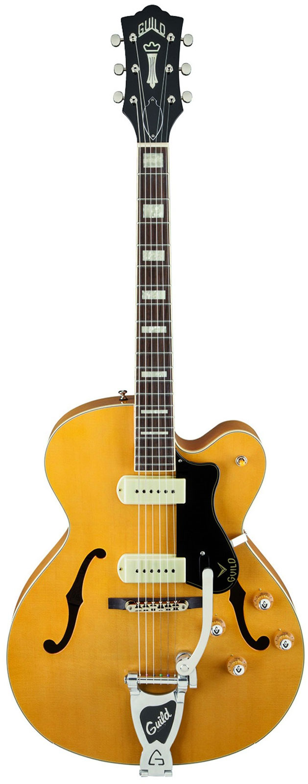 GUILD X-175B Manhattan Bigsby Blonde