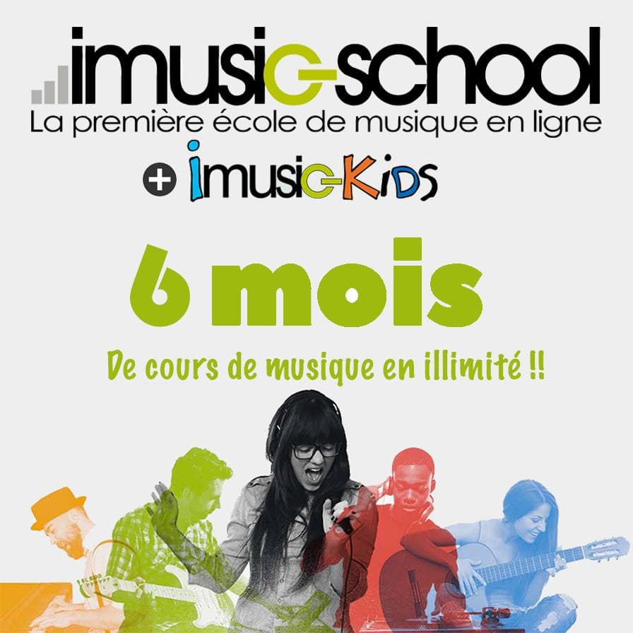 IMUSIC-SCHOOL 6 MOIS ALL ACCESS