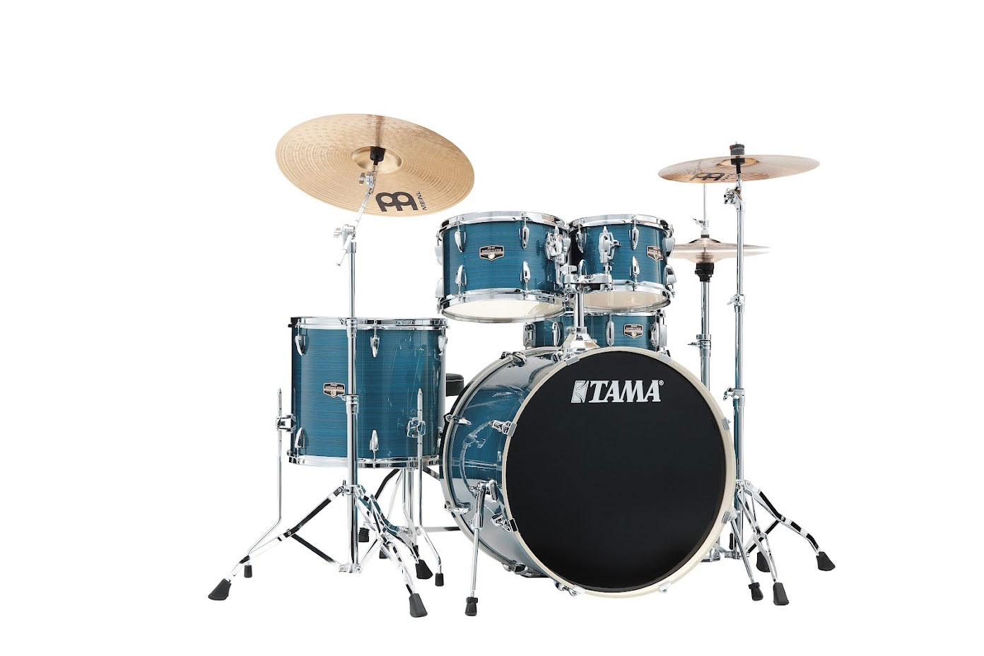 TAMA IMPERIALSTAR STAGE 22 DRUM KIT HAIRLINE BLUE